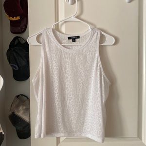 Zobha workout top - cheetah print